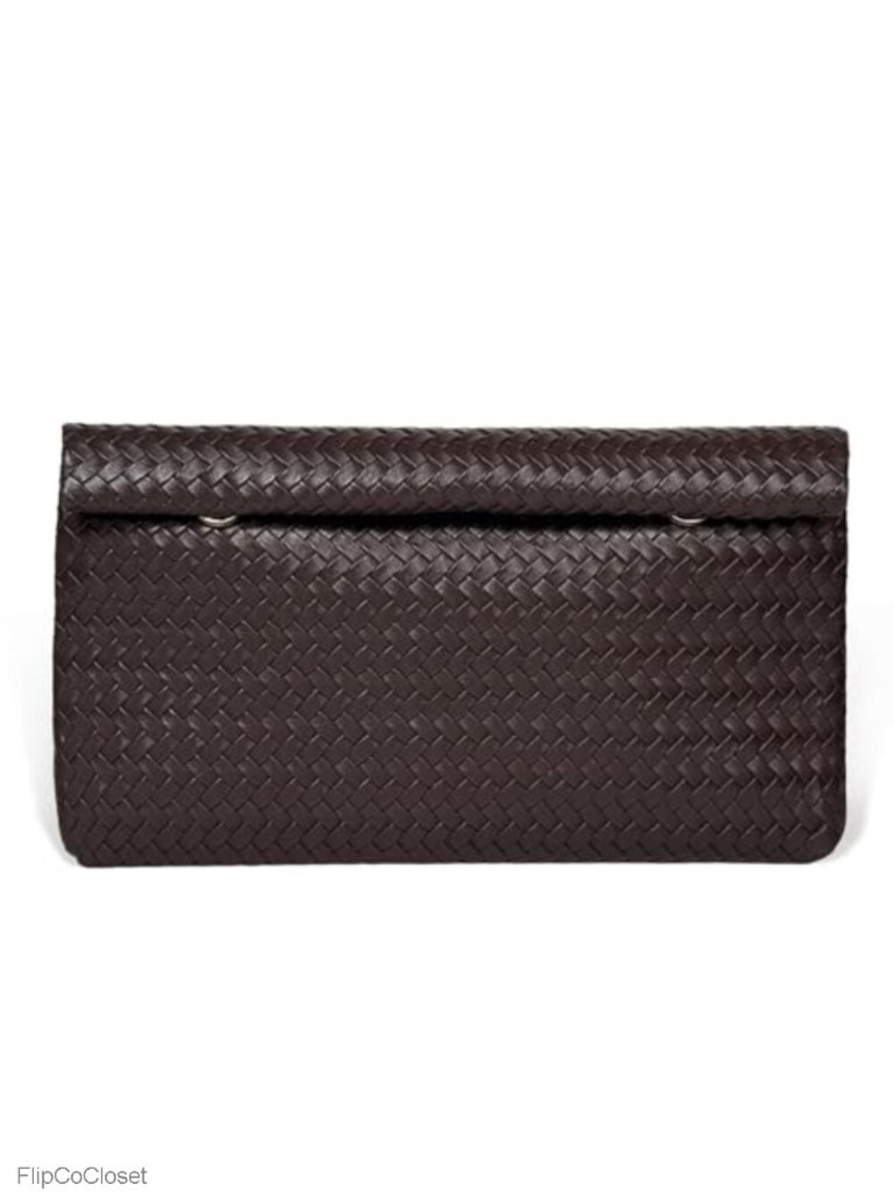 Woven Clutch Purse for Women Vegan Leather Envelope Evening Bag Lightweight